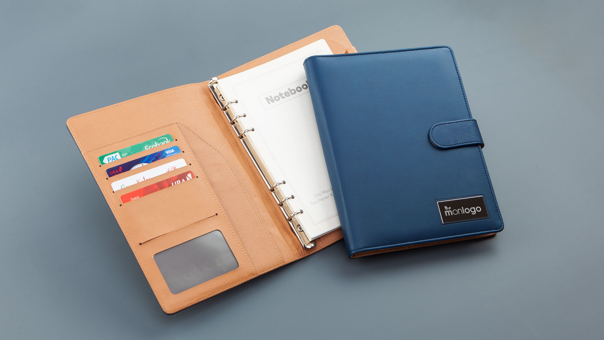 Bloc-notes Perforé Avec Pochettes Eccolo Deluxe - Organiseur